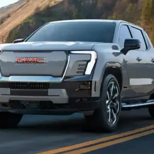 2026 GMC Sierra EV in Motion