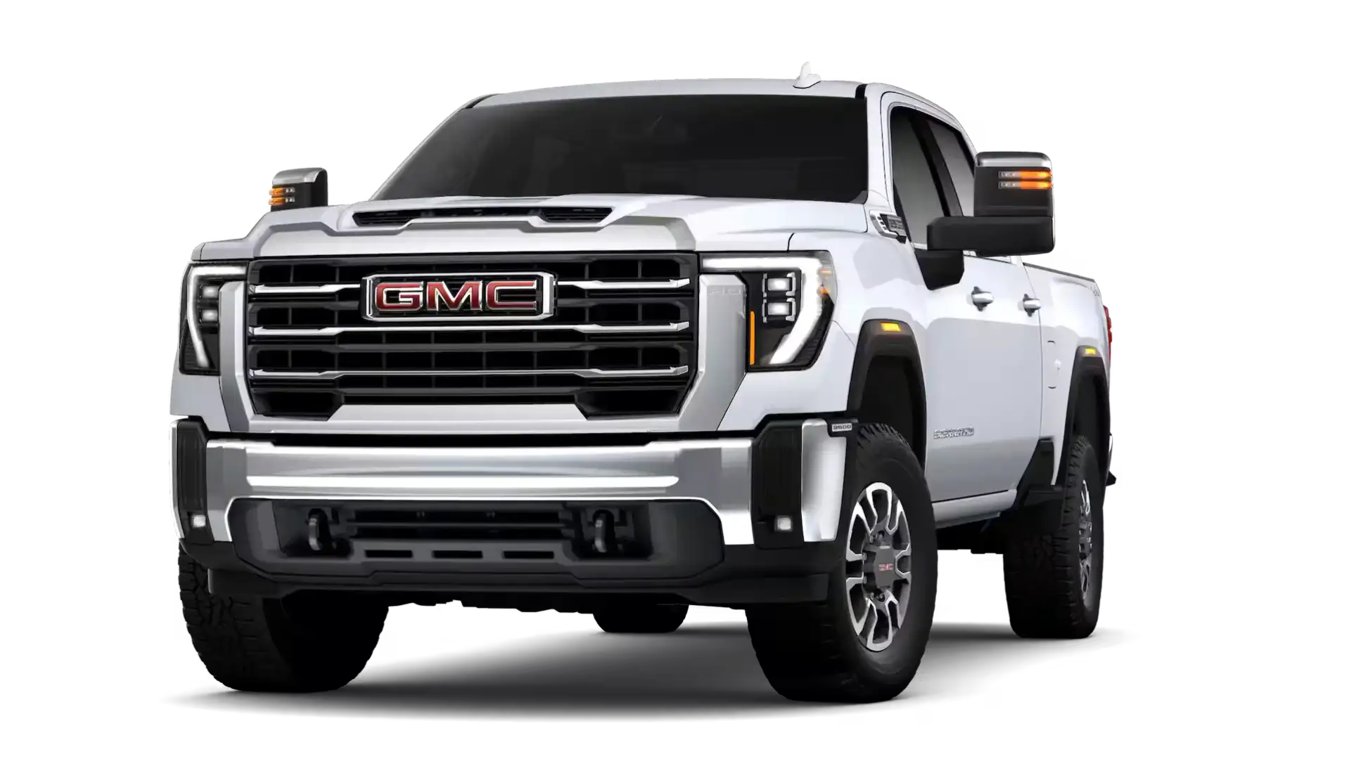 2026 GMC Sierra HD Glacier White Tricoat