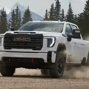2026 GMC Sierra HD Kicking Up Dirt