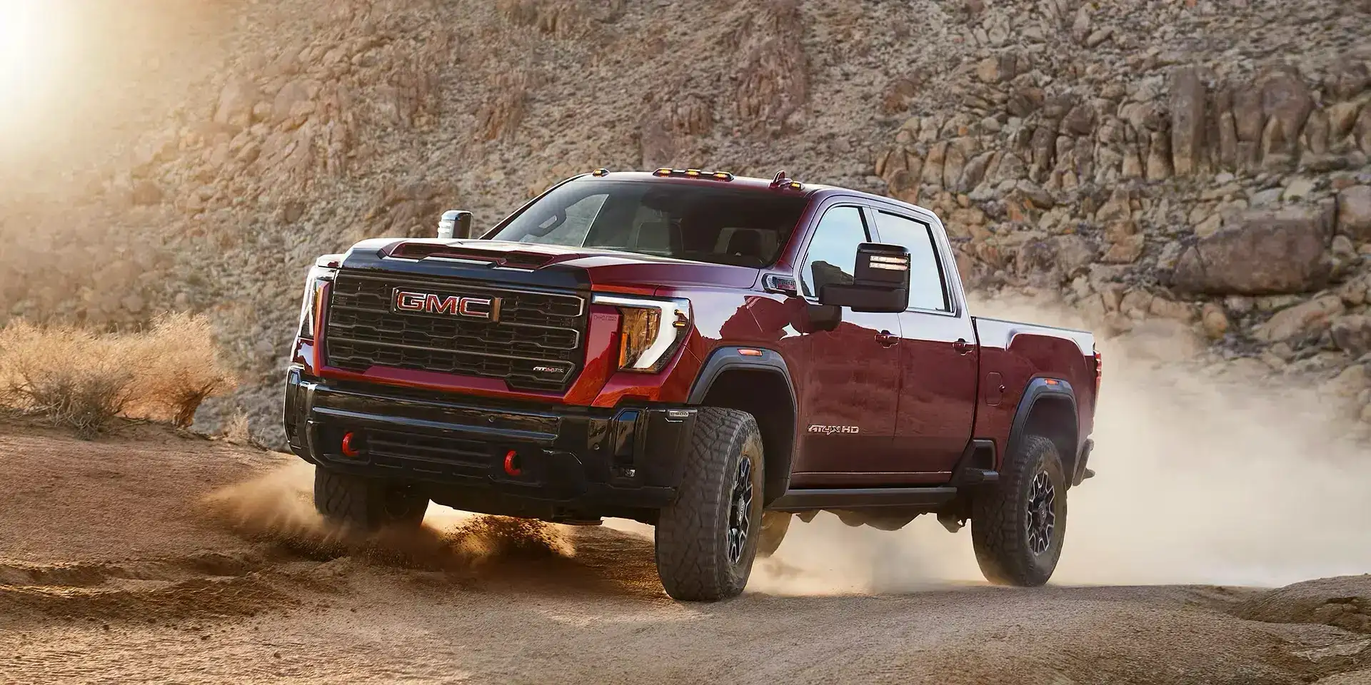2026 GMC Sierra HD Off-Roading