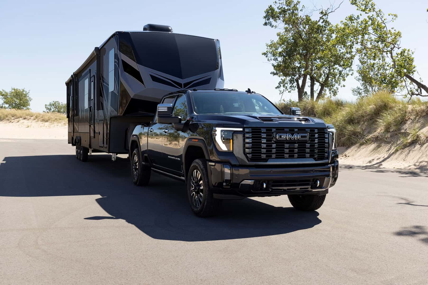 The Strong 2024 GMC Sierra 2500HD Denali Ultimate Showing Of Its Potent Towing Capabilities