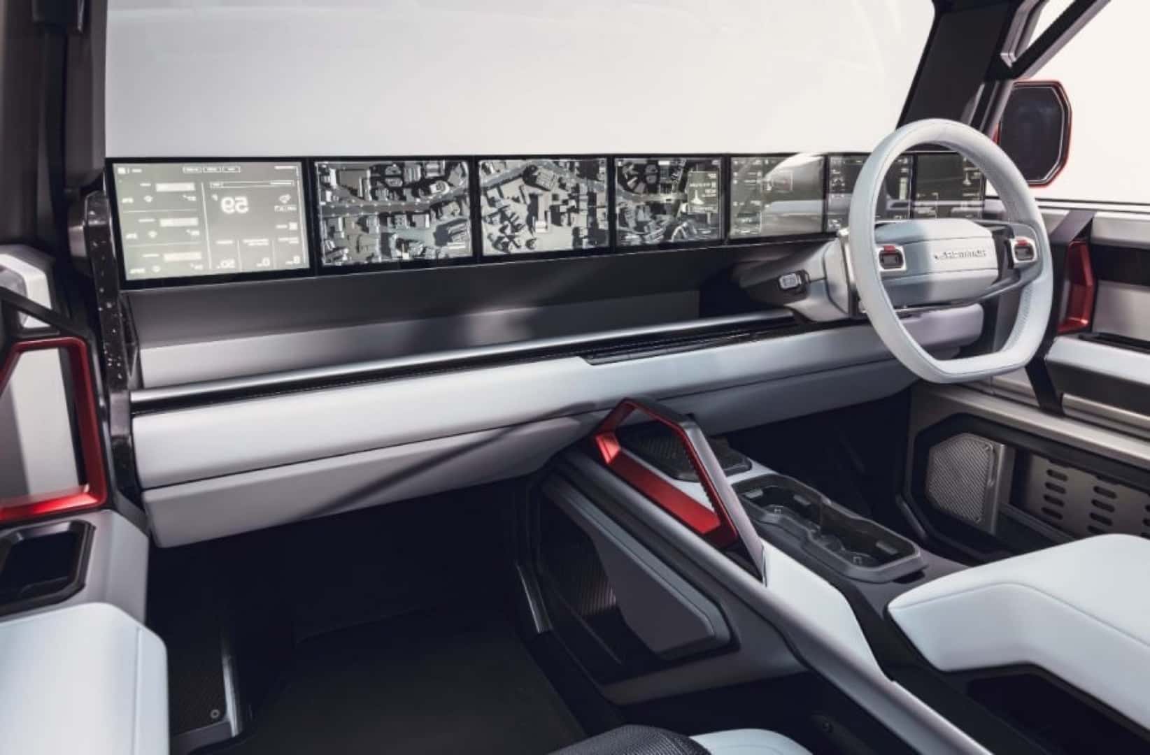 GMC Hummer HX Truck Interior 