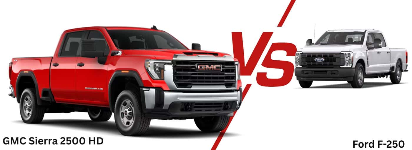 GMC Sierra 2500 HD vs the Ford F-150