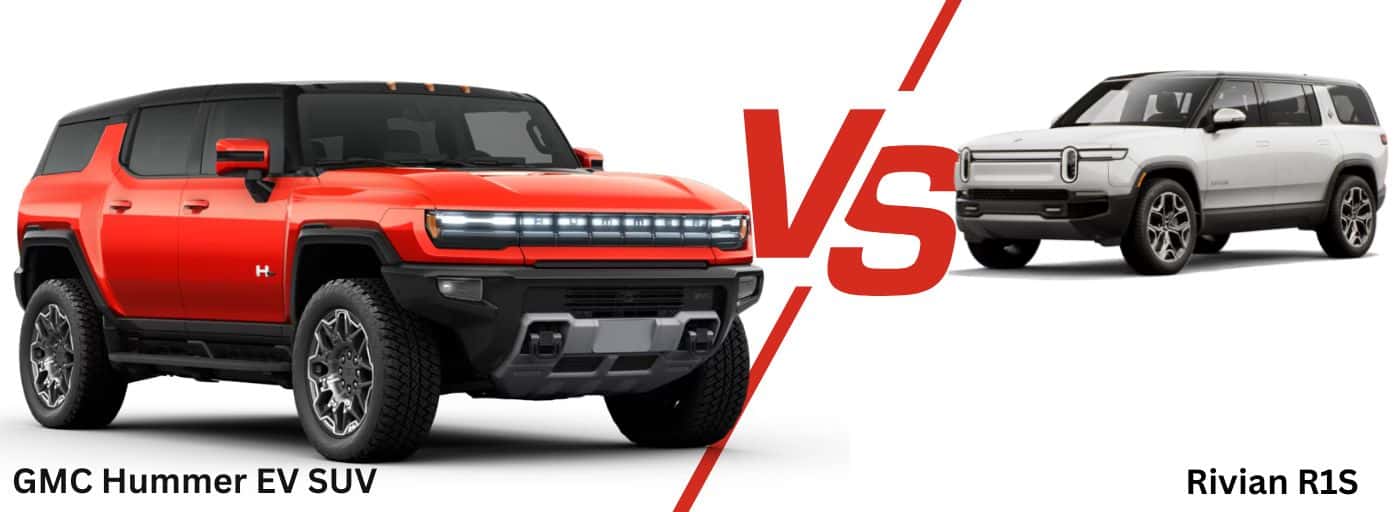 2026 GMC Hummer EV SUV vs Rivian R1S