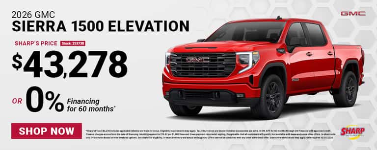 2026 GMC Sierra Elevation