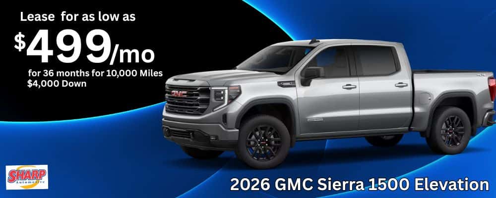 New 2026 GMC Sierra Elevation