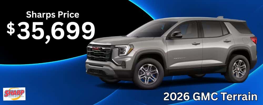 New 2026 GMC Terrain Elevation