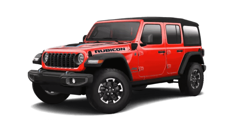 2024 Jeep Wrangler 4xe Rubicon Exterior - Firecracker Red