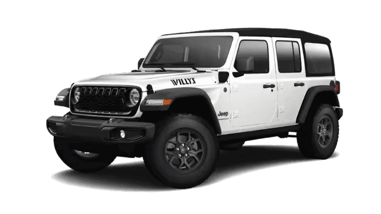 2024 Jeep Wrangler 4xe Willys Exterior - Bright White