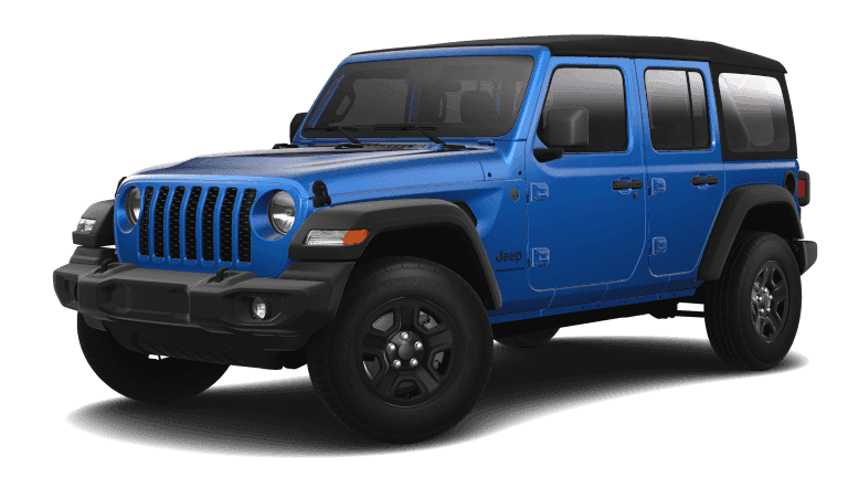2024 Jeep Wrangler Sport Exterior - Hydro Blue