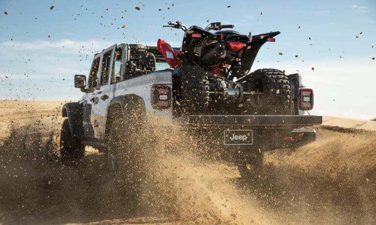 2024 Jeep Gladiator Exterior Kicking Up Dirt