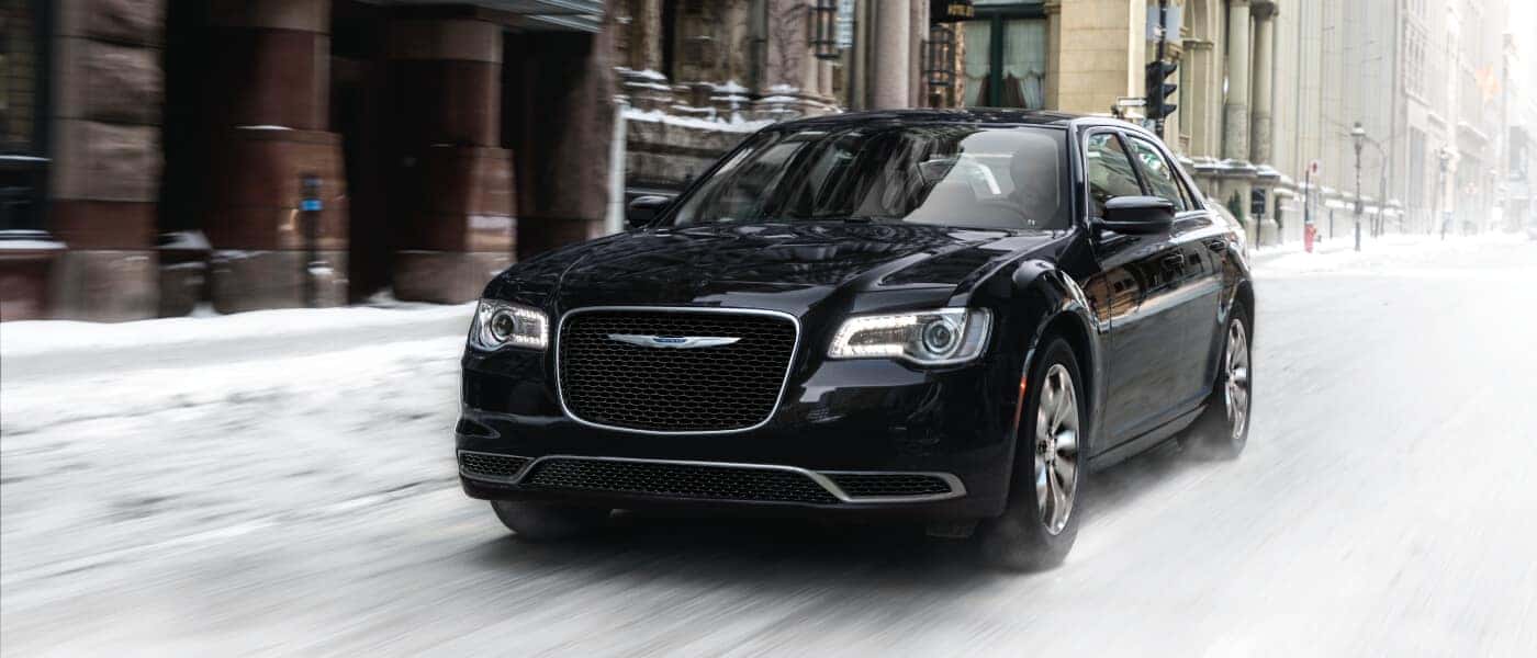2023 Chrysler 300 Exterior Snowy Street