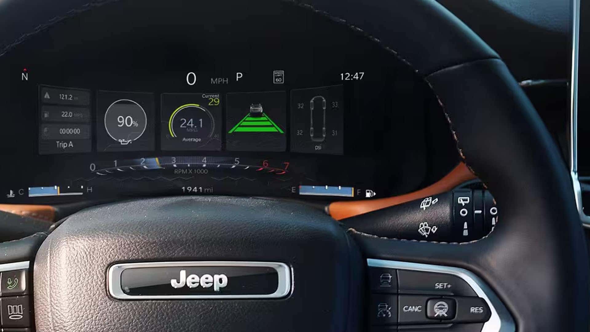 Compass digital gauges
