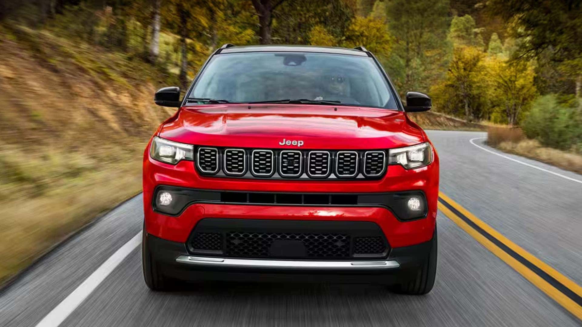 2025 Jeep Compass visibility and camera tech