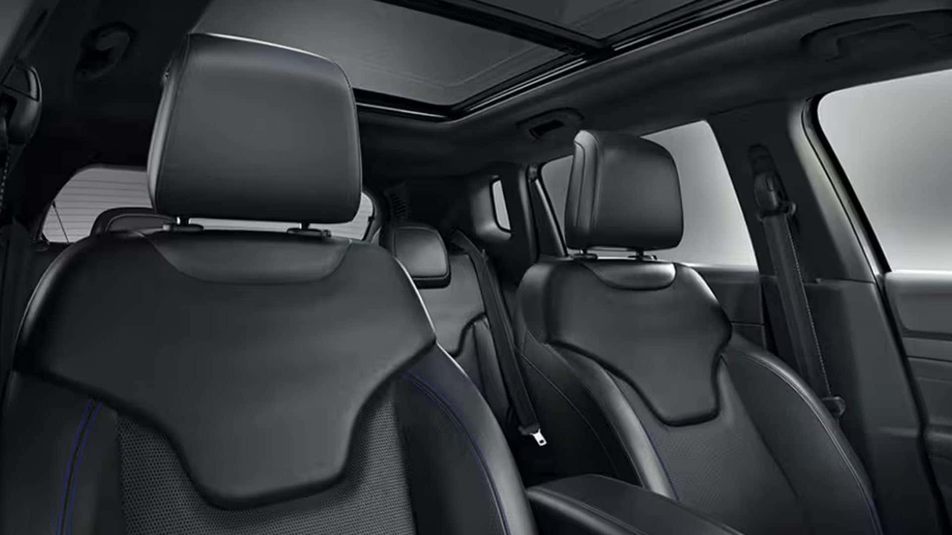 Compass front seats and roof