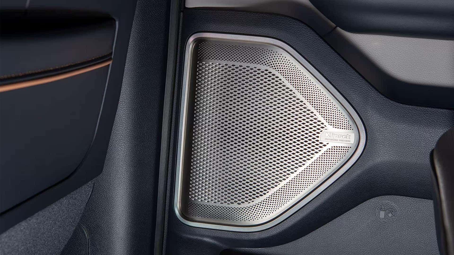 Klipsch Reference Premiere speakers inside the 2025 Ram 1500