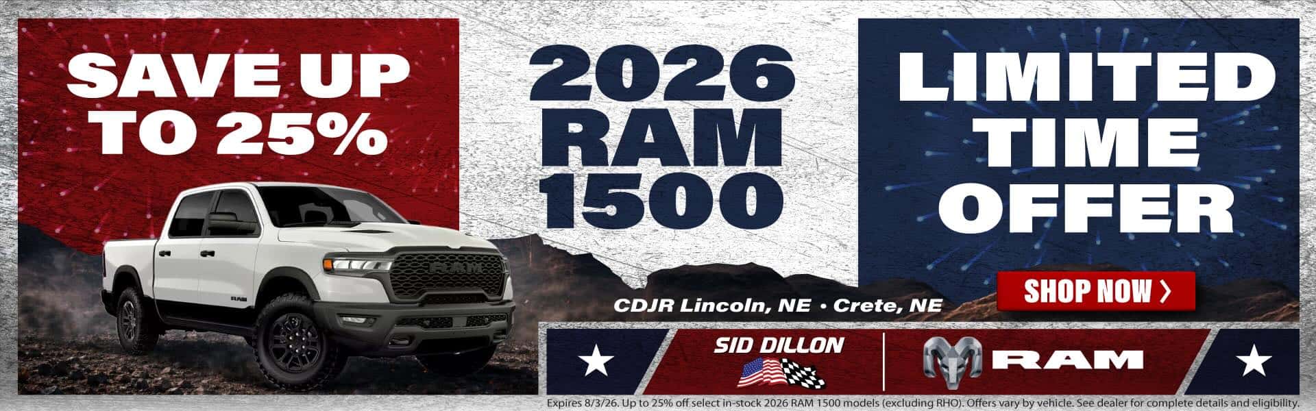 New 2026 RAM 1500s