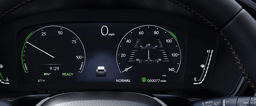 10.2-Inch Digital Instrument Cluster