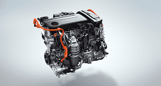 204-hp Hybrid Powertrain