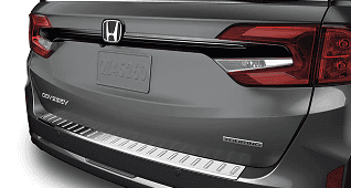 Chrome Rear Bumper Protector