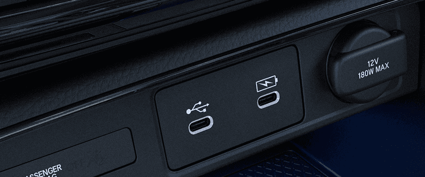 Front and Rear USB Ports
