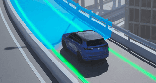 Lane Keeping Assist System with Traffic Jam Assist