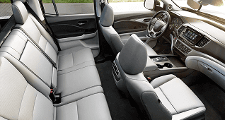 Leather-Trimmed Interior