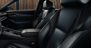 Leather-Trimmed Seating