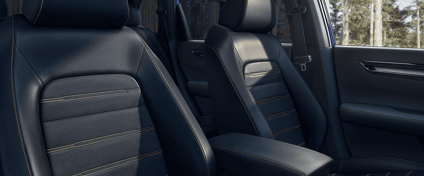 Leather-Trimmed Seating