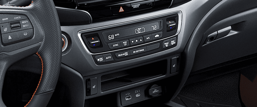 Tri-Zone Automatic Climate Control