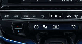 Tri-Zone Climate Control
