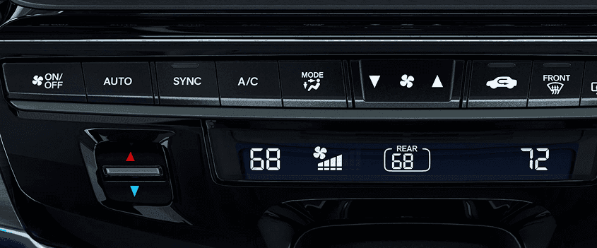 Tri-Zone Climate Control