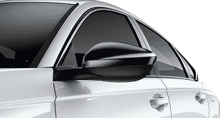 Black Door Mirror Cover