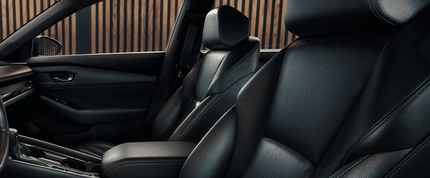 Leather-Trimmed Seating