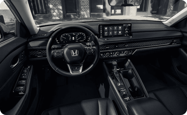 Leather-Trimmed Seating