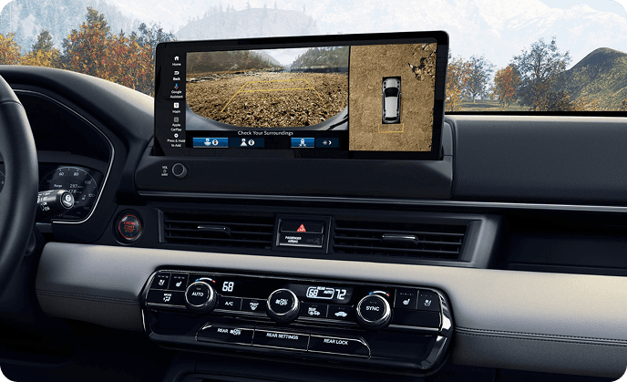 Multiview camera system display