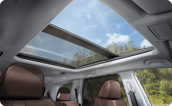 Panoramic moonroof