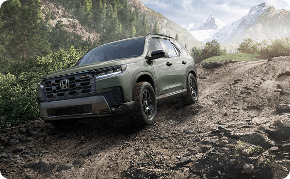 Rugged exterior styling