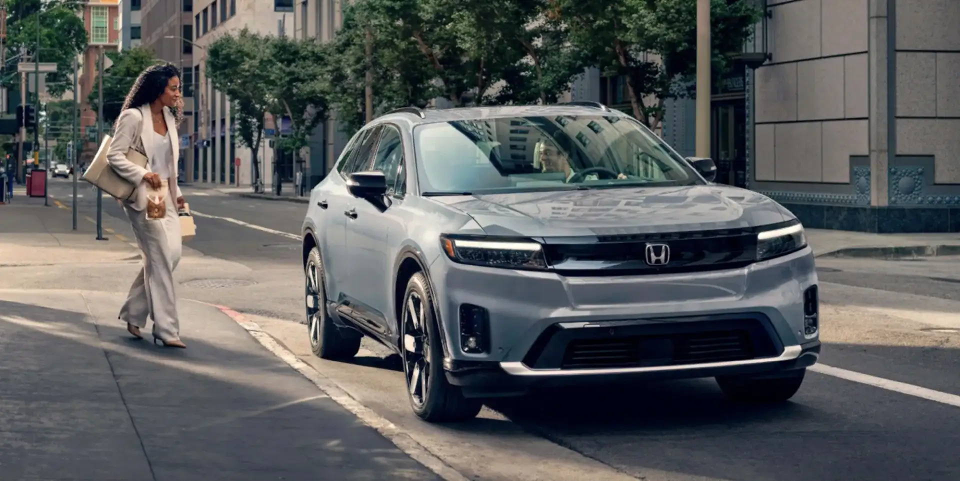 2026 Honda Prologue Elite shown in Sonic Gray Pearl