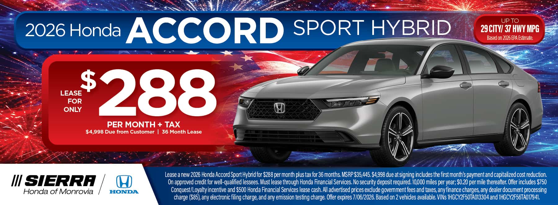 accord sport hy 4th