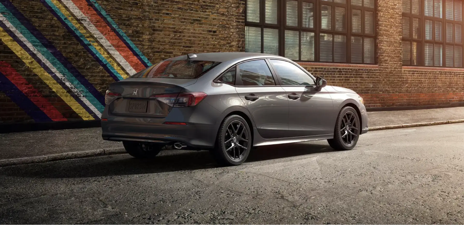 2026 Honda Civic Sport in Meteorite Gray Metallic