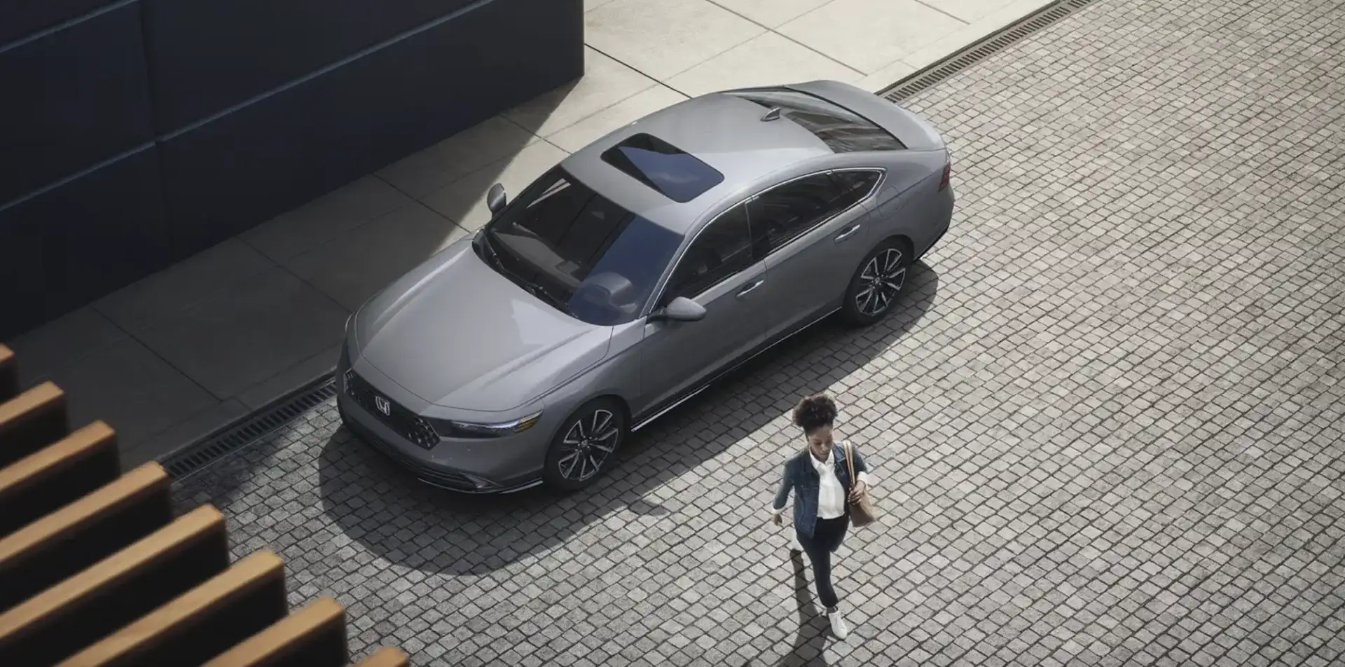 The 2026 Honda Accord Touring Hybrid shown in Urban Gray Pearl