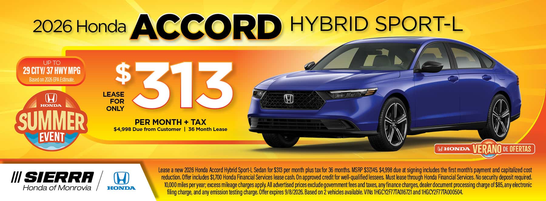 aug accord hybrid