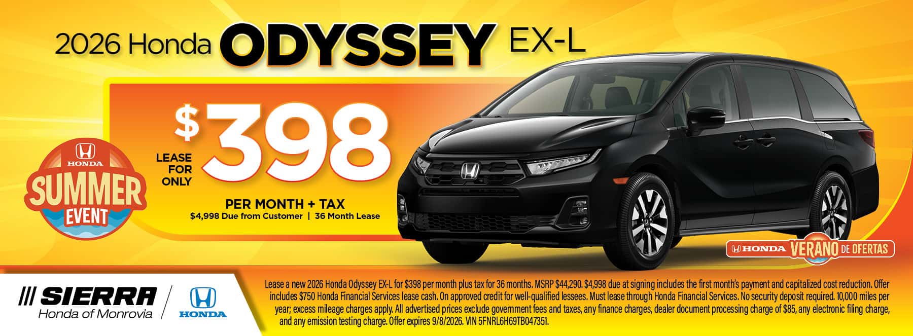 Aug Odyssey EX-L Mobile