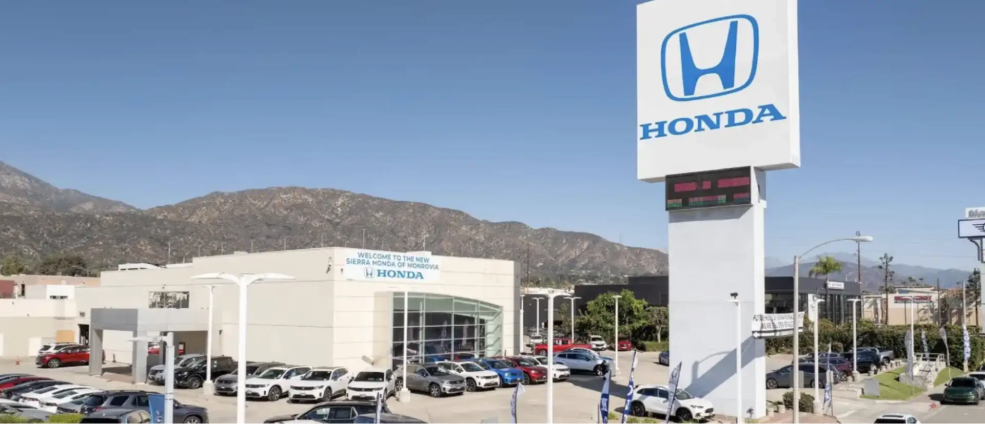 Buy or Lease New Honda Cars in Monrovia, CA at Sierra Honda of Monrovia
