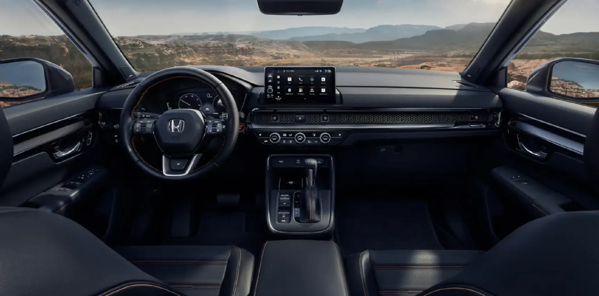 Sport Touring Hybrid shown with Black Leather