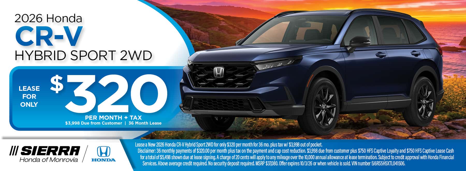 CRV Hybrid Sport