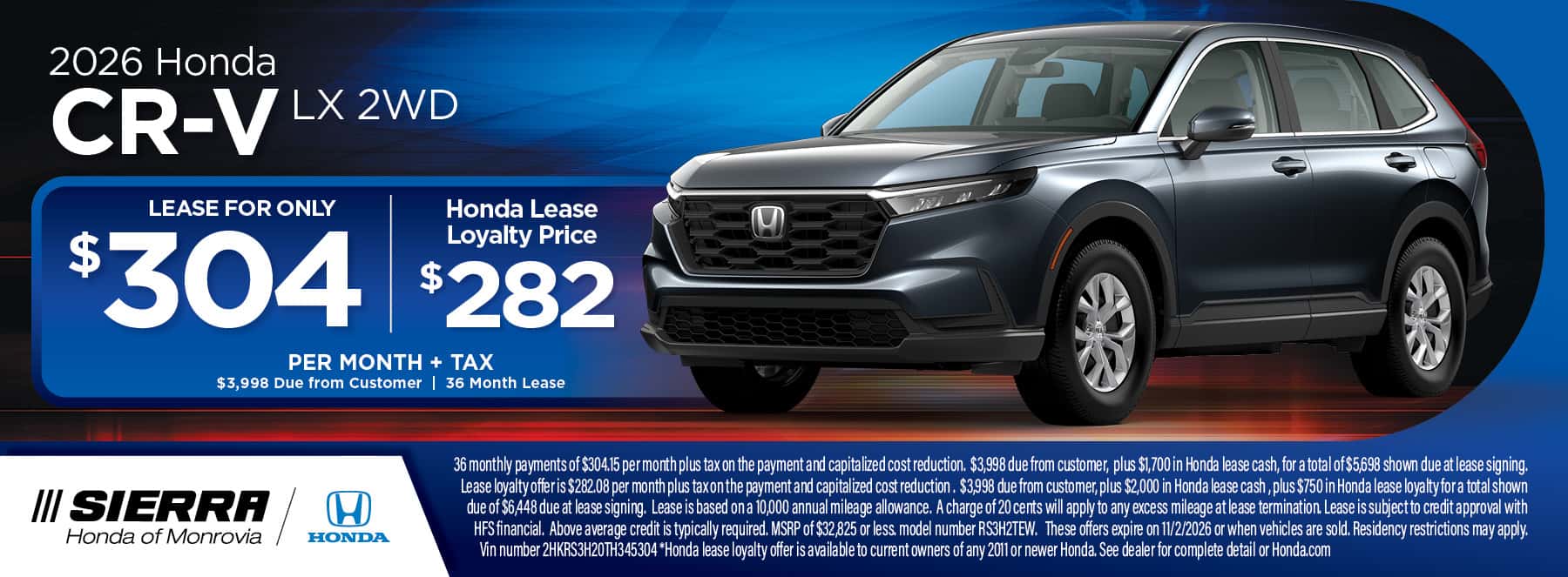 oct CRV