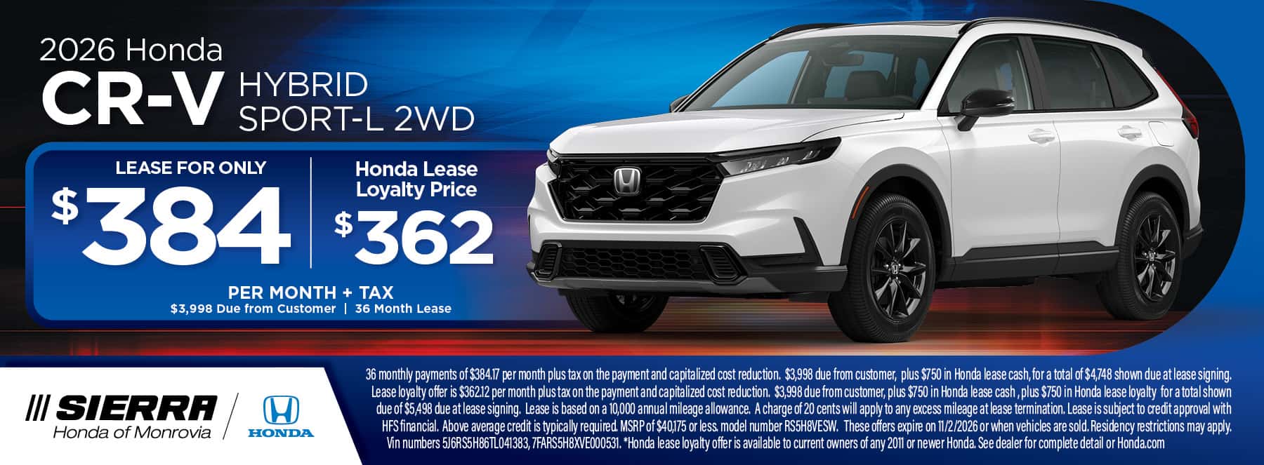 Oct CRV2