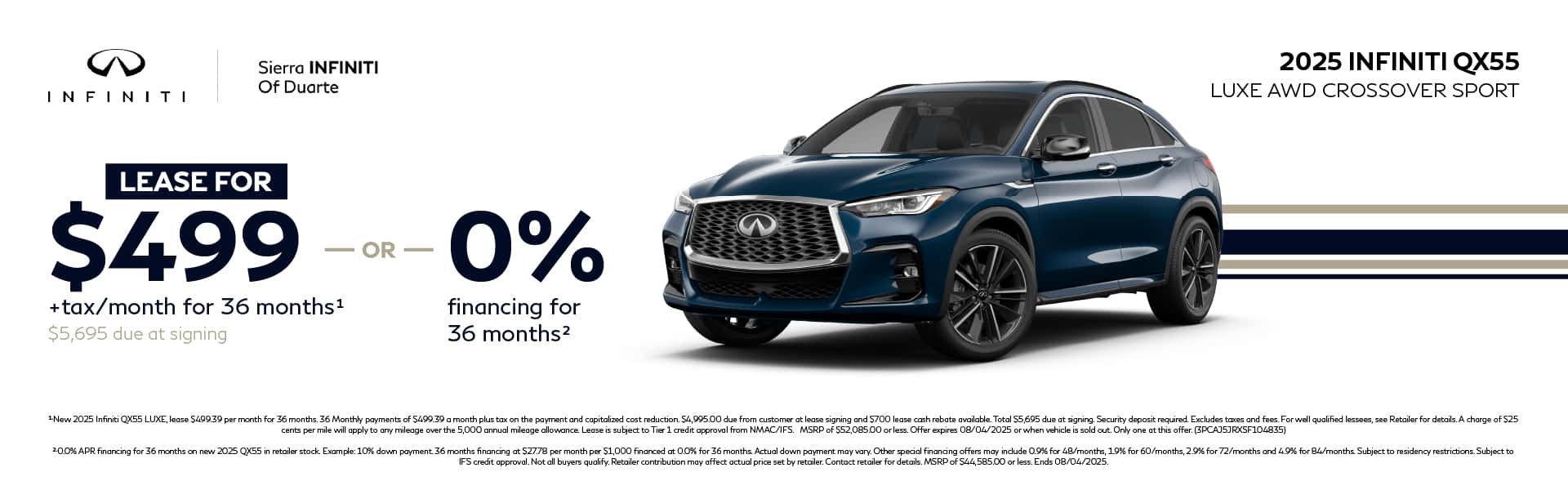 QX55 Desktop Offer